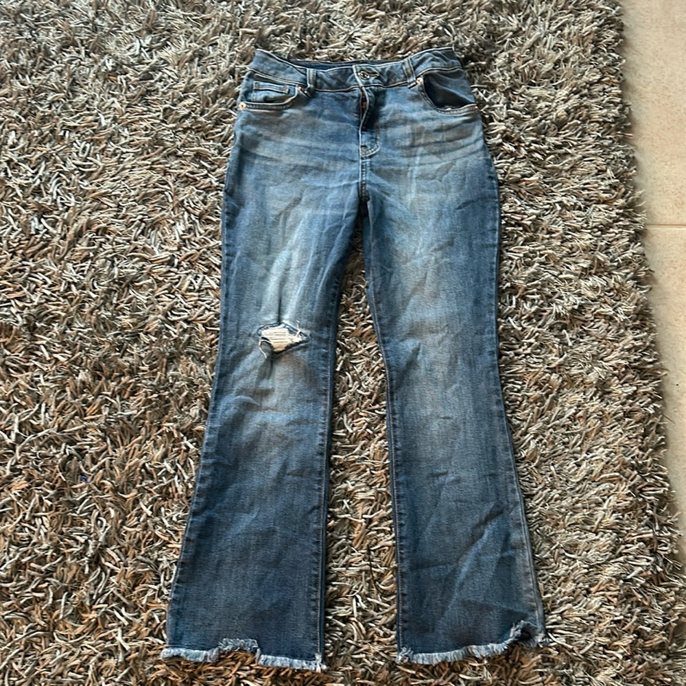 Cat & Jack girls flare jeans size 14